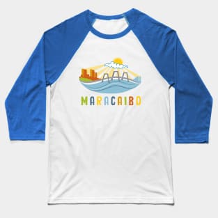 Maracaibo Bridge Baseball T-Shirt